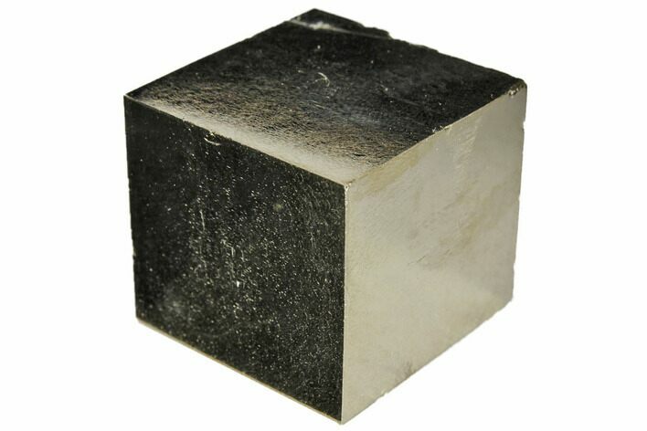 Bargain, Shiny, Natural Pyrite Cube - Navajun, Spain #118277